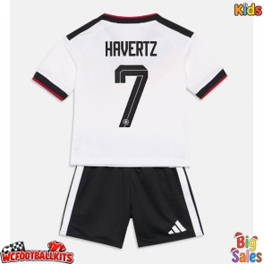 Germany Kai Havertz #7 Replica Home Stadium Kit for Kids World Cup 2026 Short Sleeve (+ pants)